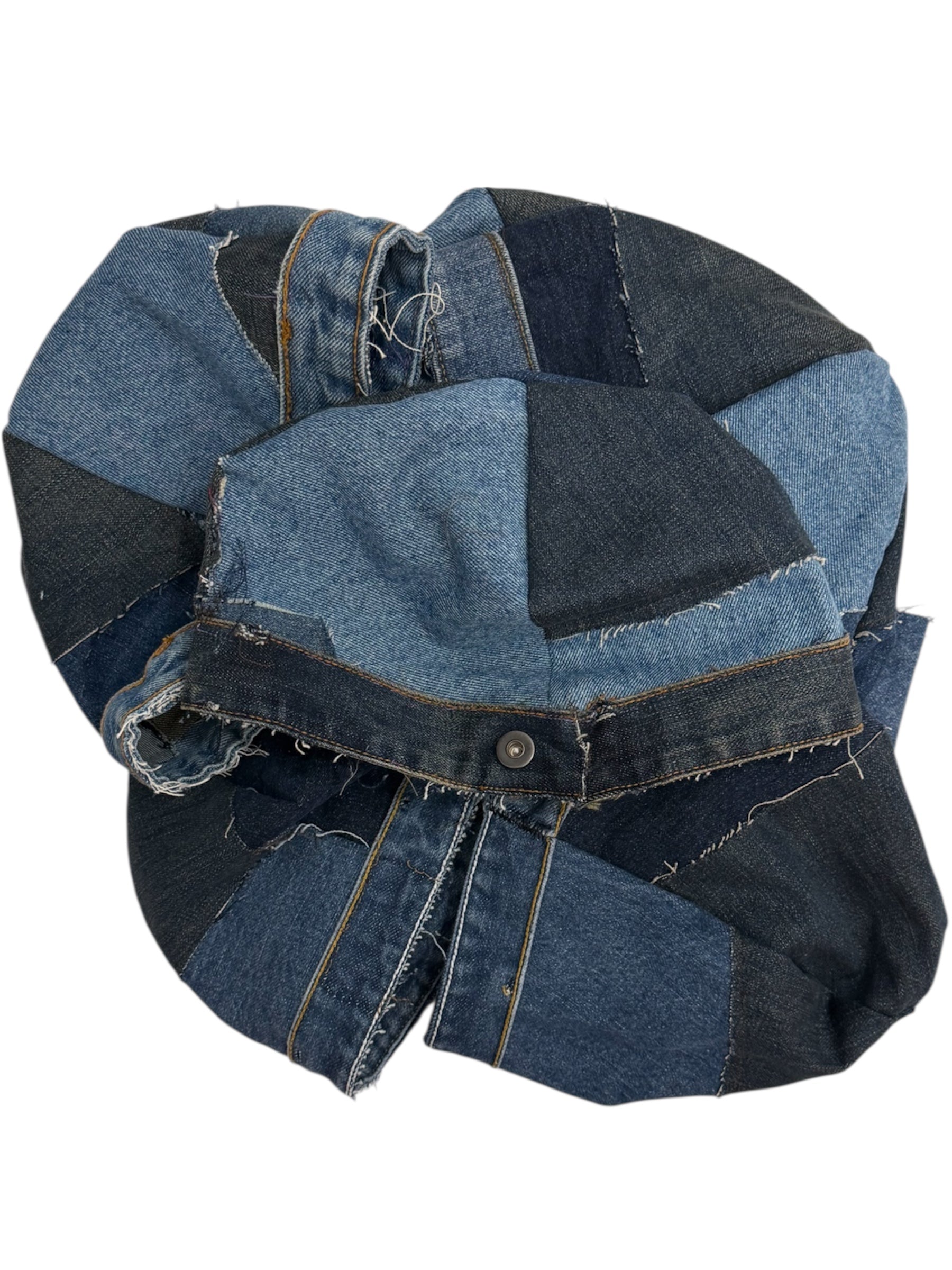 Recycled Denim Beanies